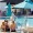 People relaxing poolside